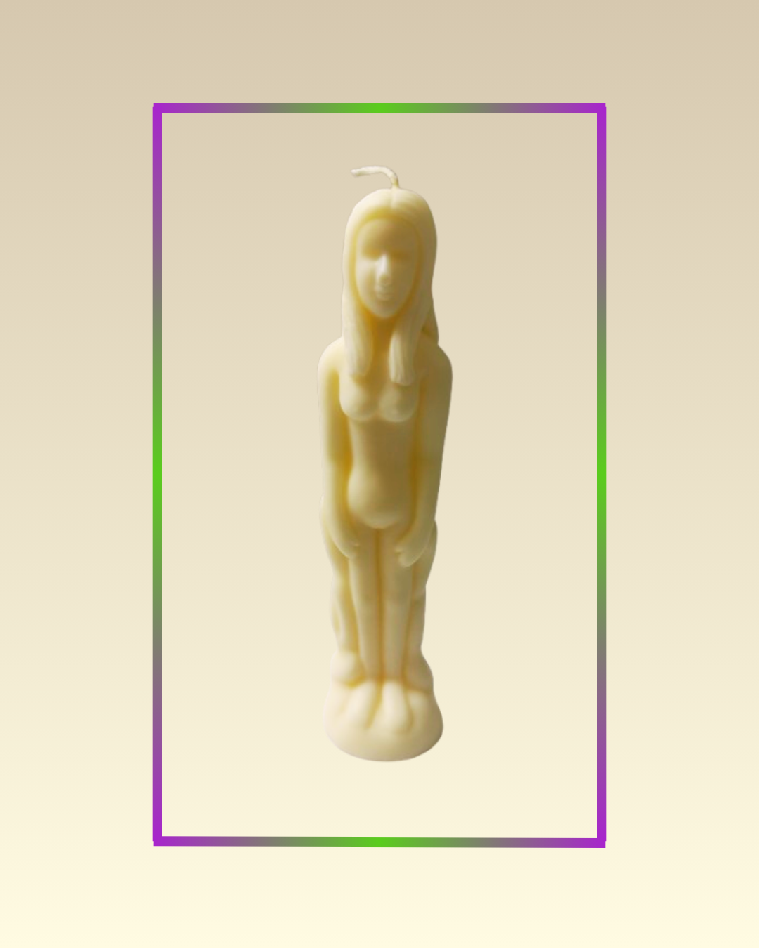 Woman Figured Candle