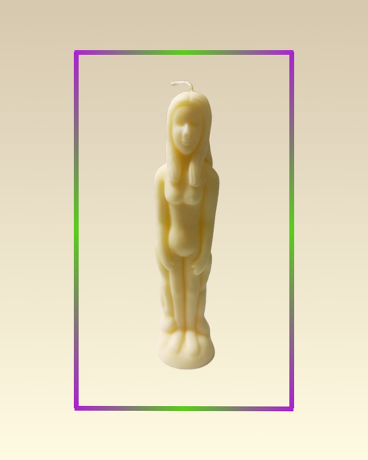 Woman Figured Candle